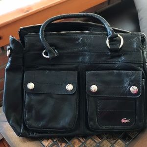 lacoste Black Bag